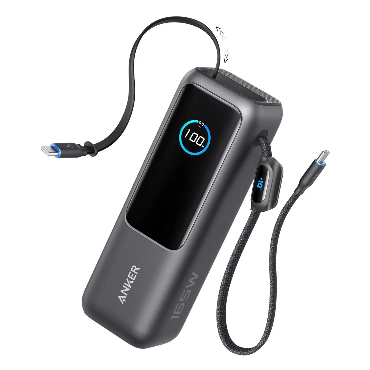 ANKER - Cargador Portátil Power Bank Anker 25000 mAH 165W Black