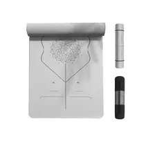 GENERICO - Mat Yoga Con Marcas De Alineación Con Bolso De Transporte