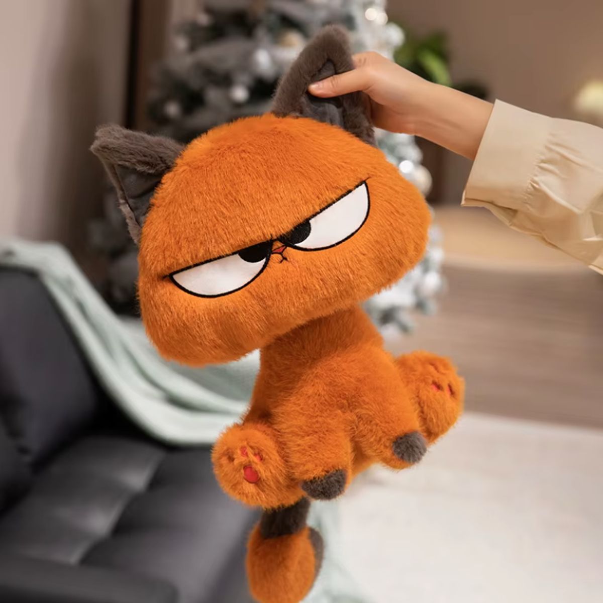 GENERICO - Peluche Gato Enojado Enojon Tierno Kawaii Regalo 25 Cm