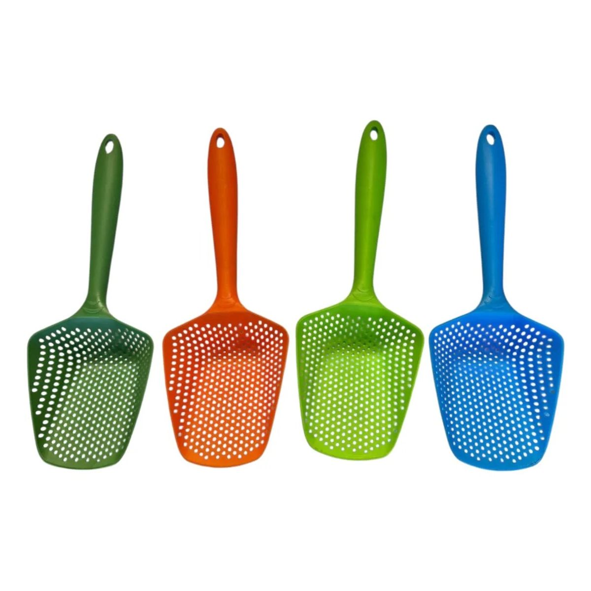 GENERICO - Colador Cuchara Plástico 32 Cm Cocina Pasta Escurridor