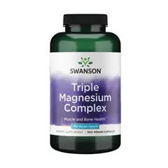 SWANSON - Triple Magnesium Complex 400 mg 300 Cápsulas