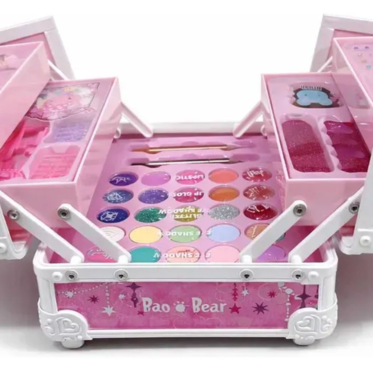 GENERICO - Juego De Juguetes De Maquillaje Cosmético Para Niñas 42pc Rosa