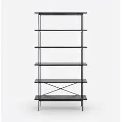 MILK - Librero De Piso Angus Negro