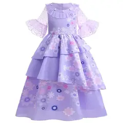 GENERICO - Disfraz isabela madrigal talla 6 niña