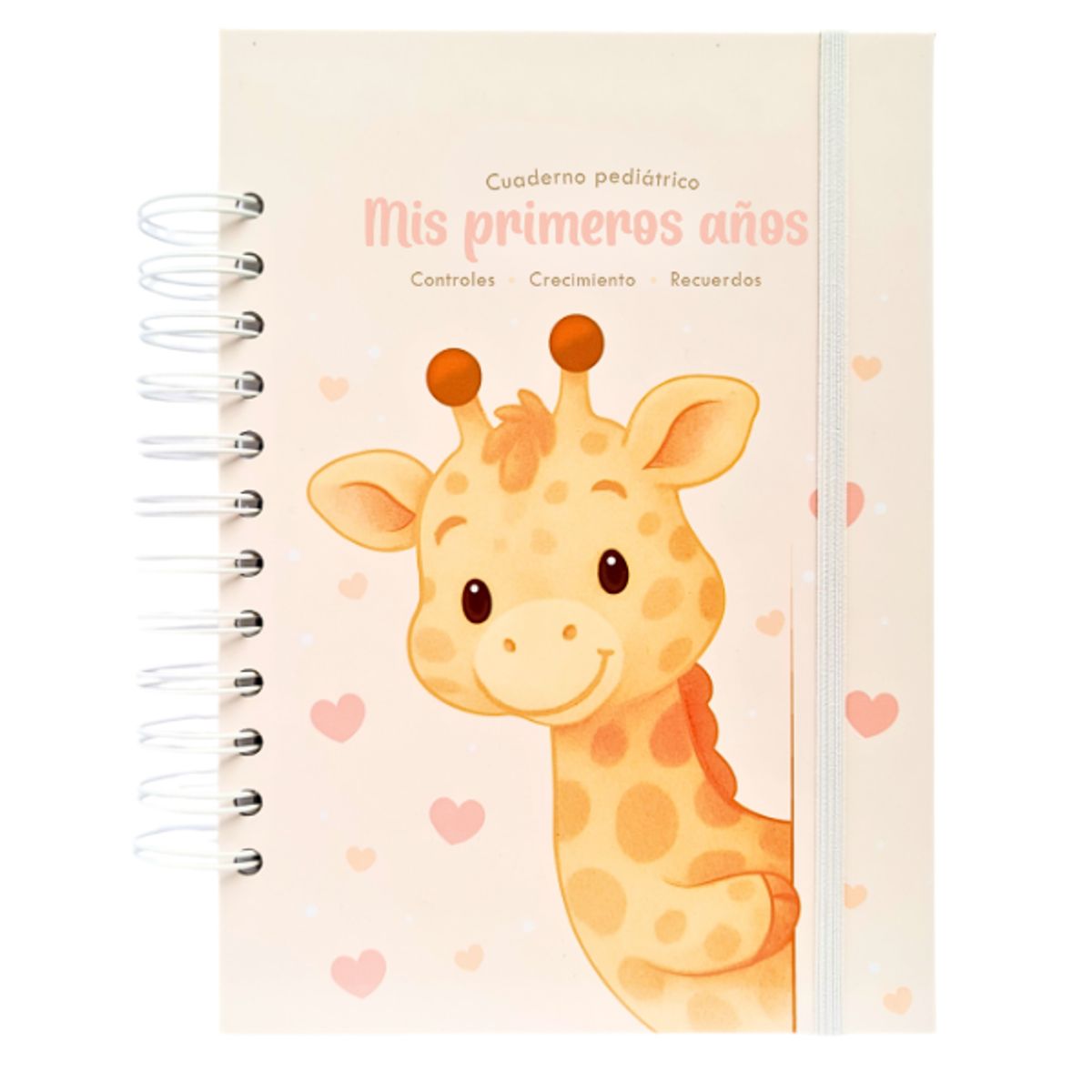NAFIBA - Cuaderno Pediátrico Nafiba - Jirafa corazones