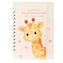 NAFIBA - Cuaderno Pediátrico - Jirafa corazones