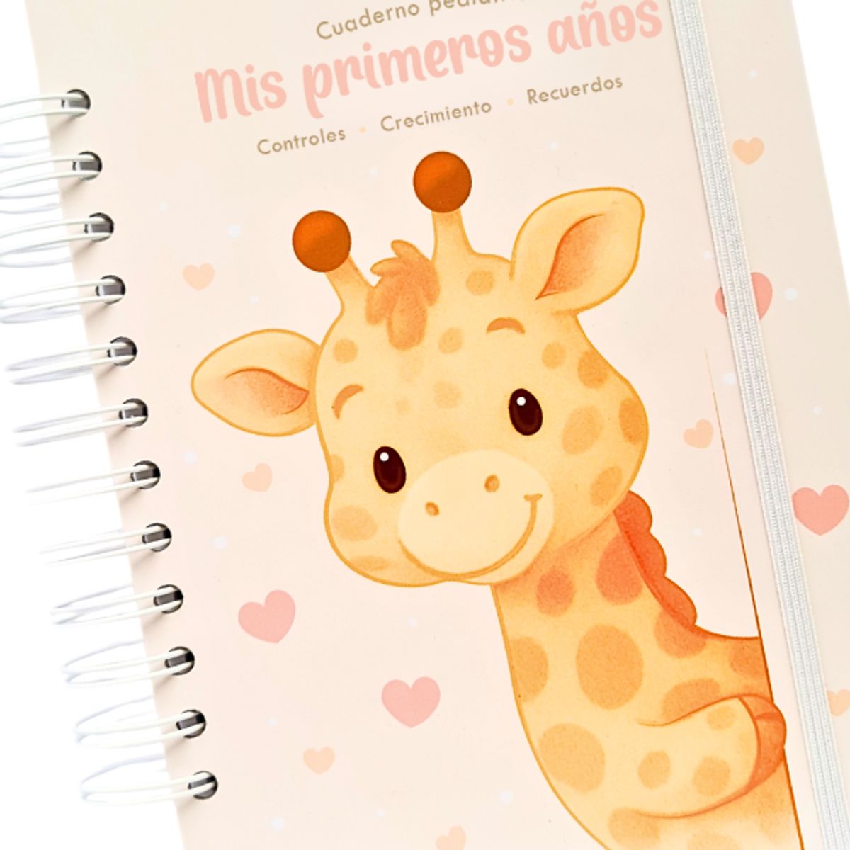 NAFIBA - Cuaderno Pediátrico Nafiba - Jirafa corazones