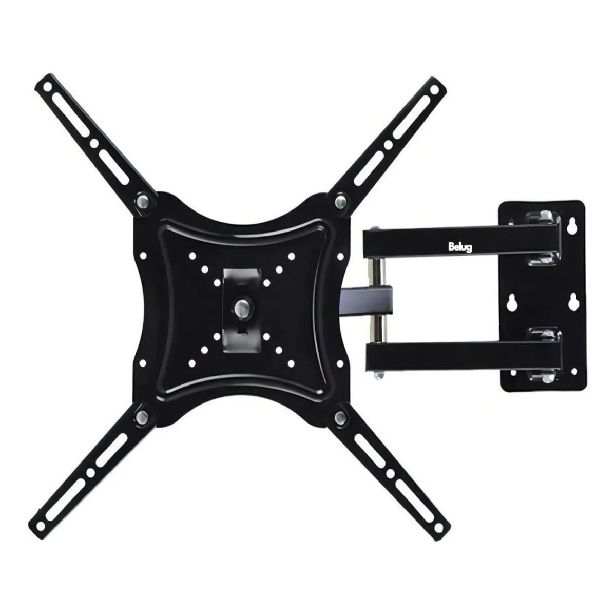 GENERICO - Soporte Tv Brazo Home Desing - 117B-2 14 a 55 Pulgadas Peso Max 50kg Color Negro BELUG