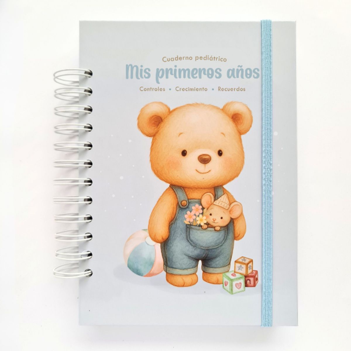 NAFIBA - Cuaderno Pediátrico Nafiba - Osito y juguetes