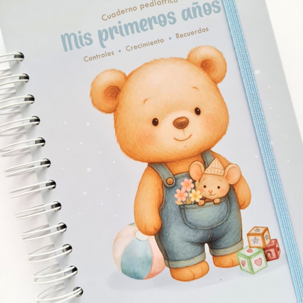 NAFIBA - Cuaderno Pediátrico Nafiba - Osito y juguetes
