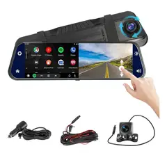 GENERICO - 4k 10 Cámara Para Auto Pantalla Táctil Dashcam Con Carplay