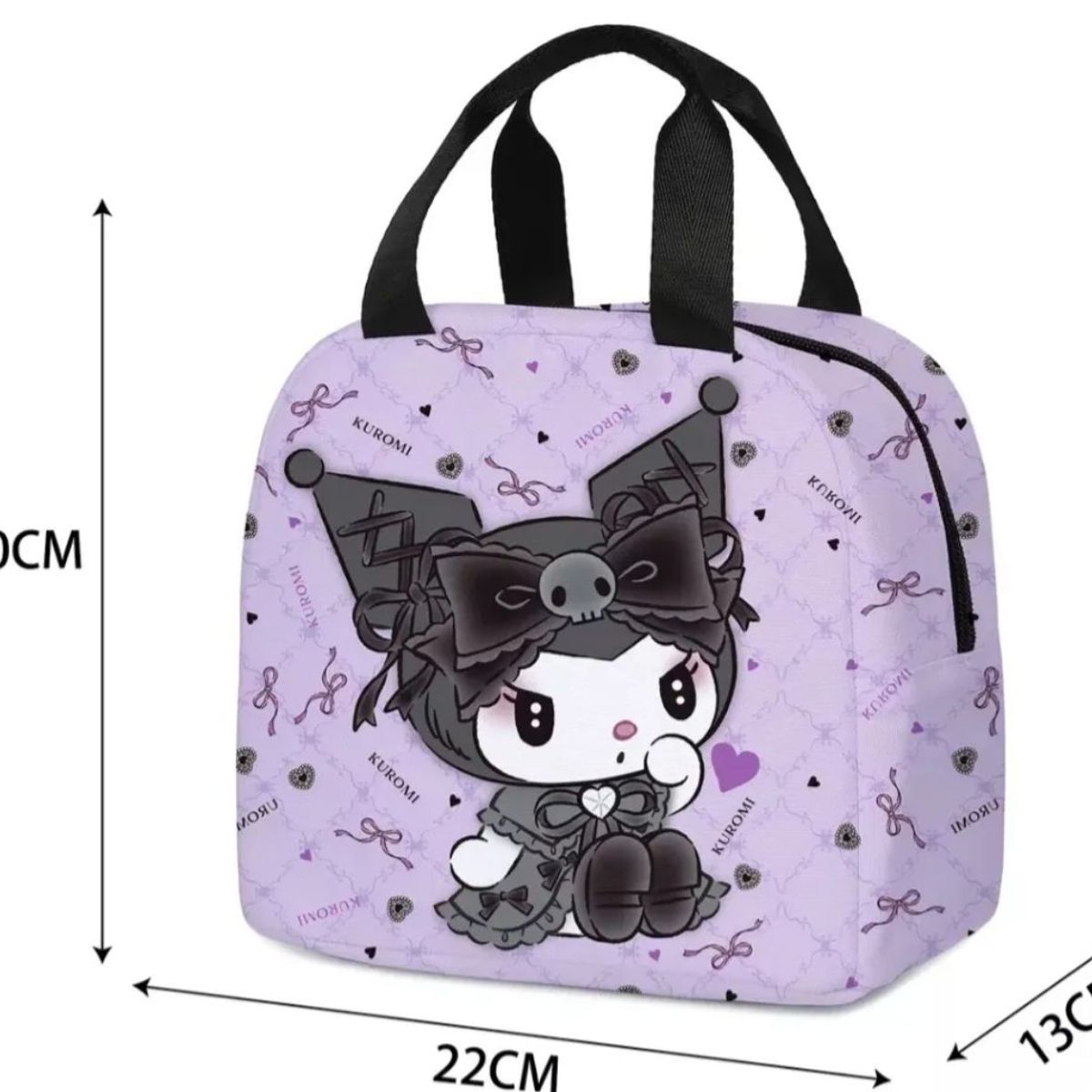 GENERICO - Hermosa Lonchera para almuerzo diseño kuromi