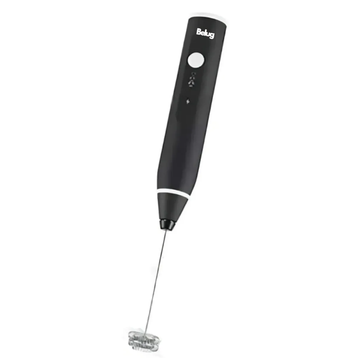 GENERICO - Batidor de Mano de Espuma Mini de Leche Eléctrico Espumador Recargable Negro