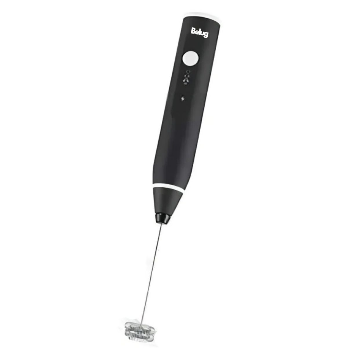 GENERICO - Batidor de Mano de Espuma Mini de Leche Eléctrico Espumador Recargable Negro