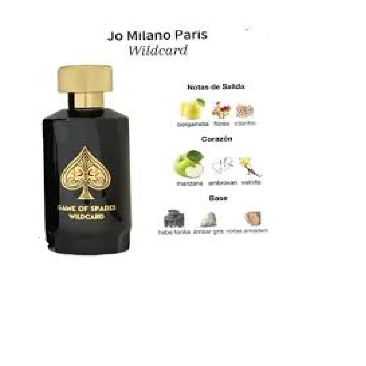 GENERICO - Jo Milano Game Of Spades Wildcard Parfum 100ml
