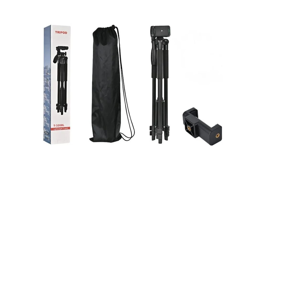 GENERICO - Tripode Para Celular iPhone Camara Con Disparador Bluetooth