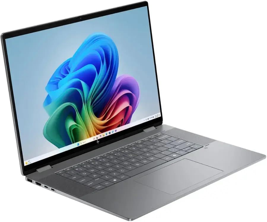 Notebook OmniBook X Flip 2 in 1 16" Touch-Screen AMD Ryzen AI 5 16GB 512GB SSD Silver 16-ar0013dx