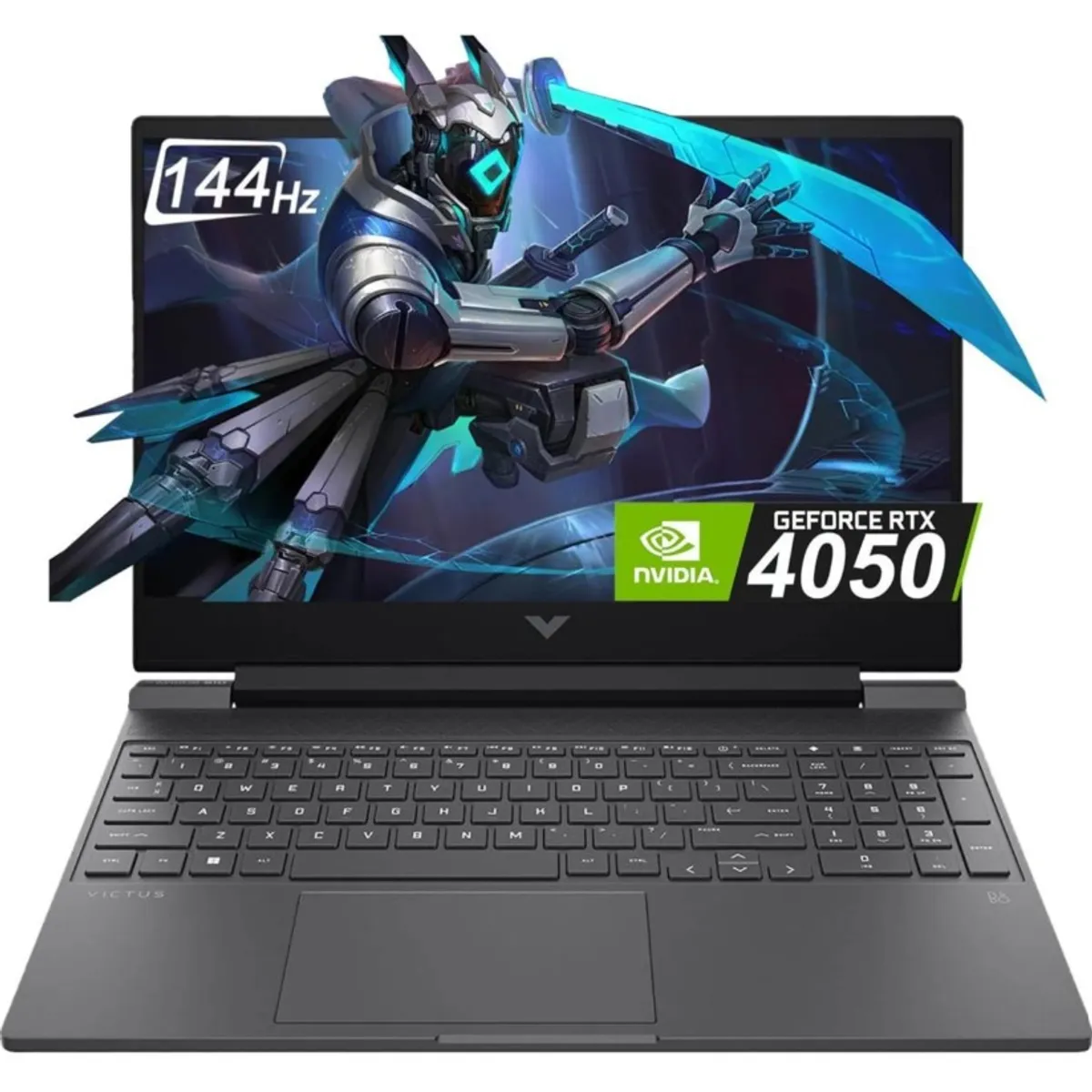 HP - Notebook Gamer HP Victus AMD Ryzen 7 7445HS 16GB 512GB SSD NVIDIA GeForce RTX 4050 6 GB 15.6´