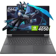 HP - Notebook Gamer Victus AMD Ryzen 7 7445HS 16GB 512GB SSD NVIDIA GeForce RTX 4050 6 GB 15.6´