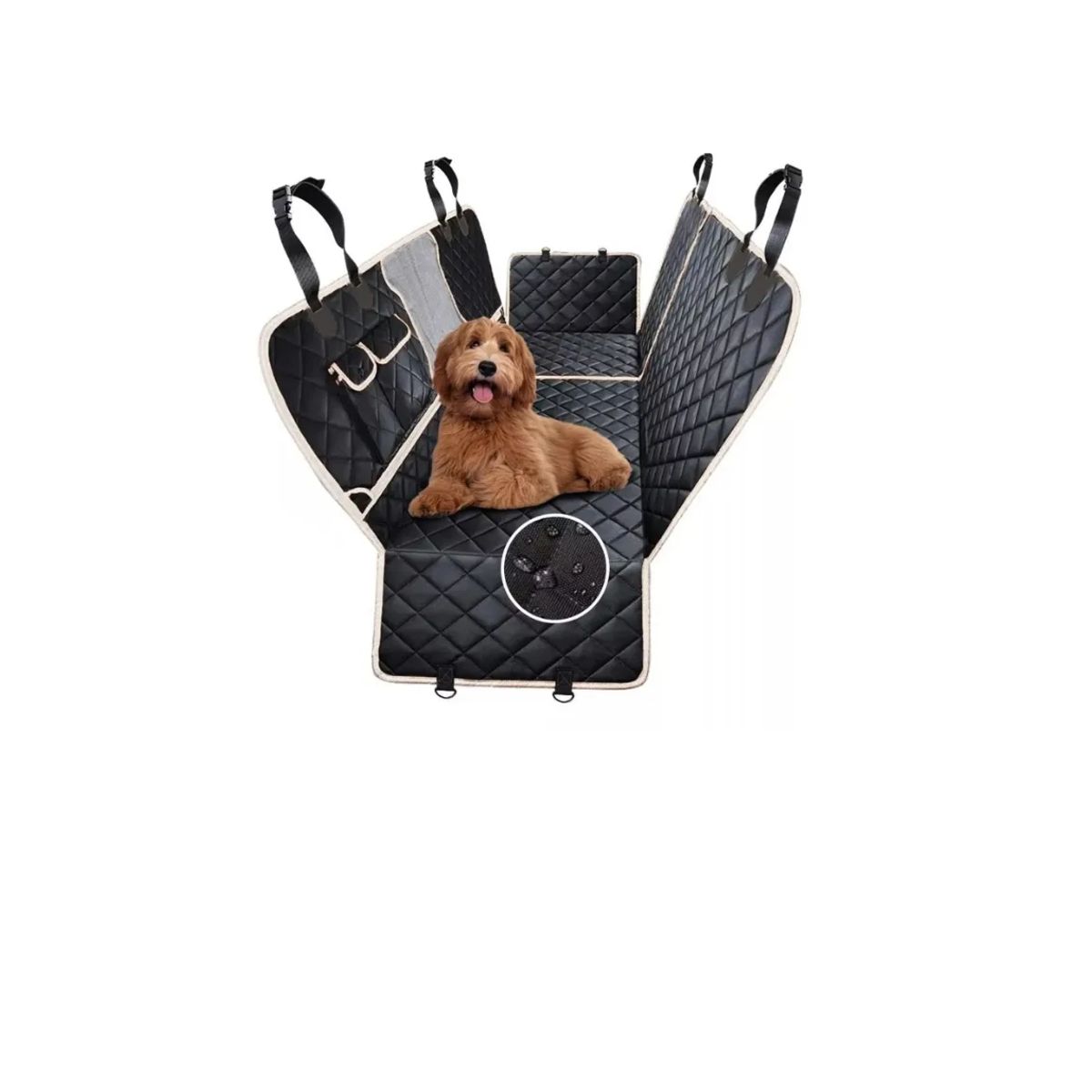 GENERICO - Protector Funda Cubre Asiento Auto Perros Mascotas Petpal