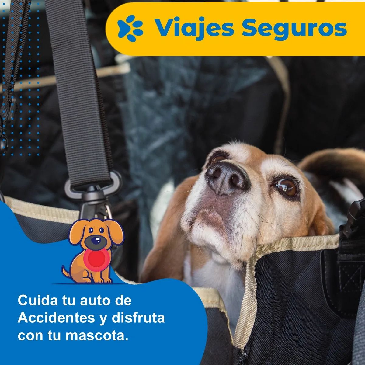 GENERICO - Protector Funda Cubre Asiento Auto Perros Mascotas Petpal