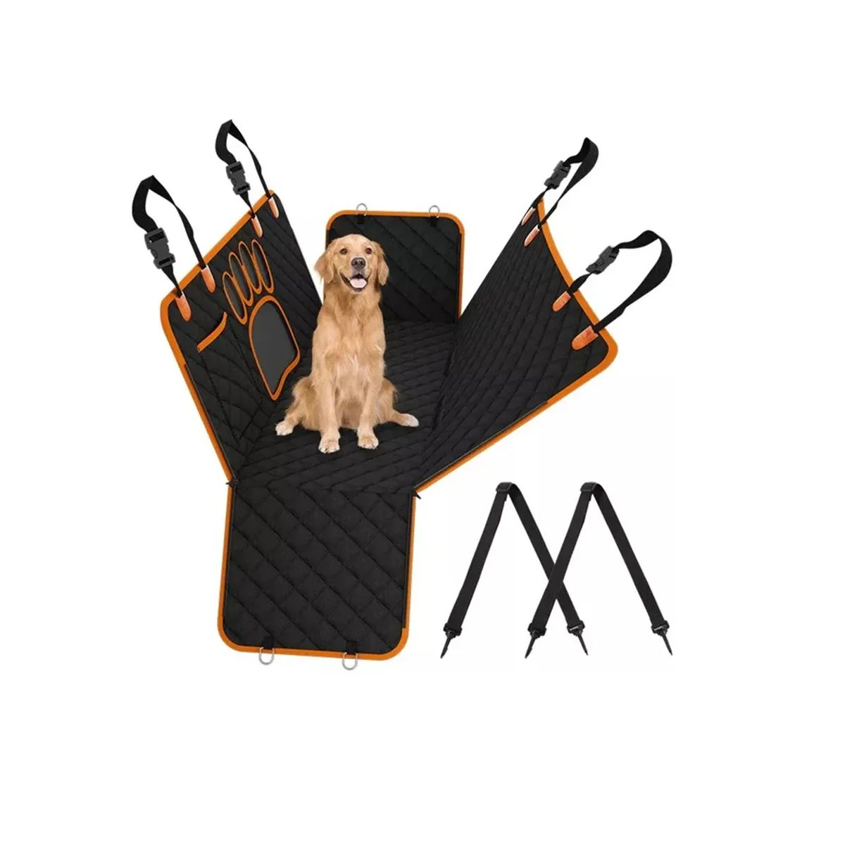 GENERICO - Protector Funda Cubre Asiento De Auto Perros Mascotas