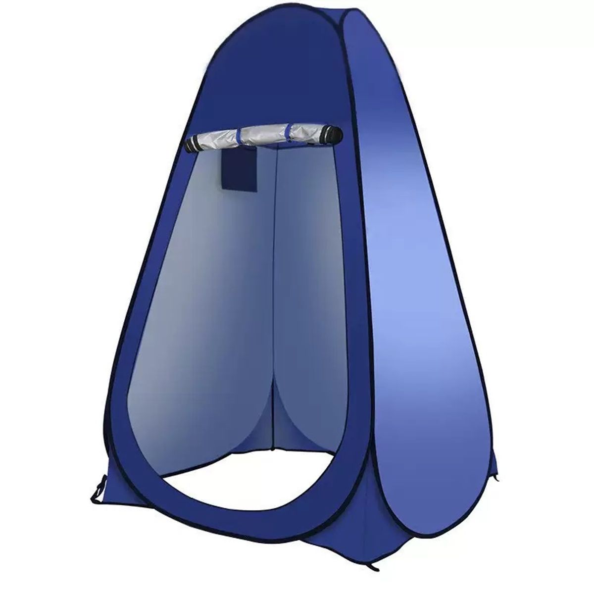 MOMO - Carpa Caseta D Baño Vestidor Portátil Para Camping 1 Persona azuel