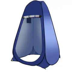 MOMO - Carpa Caseta D Baño Vestidor Portátil Para Camping 1 Persona azuel