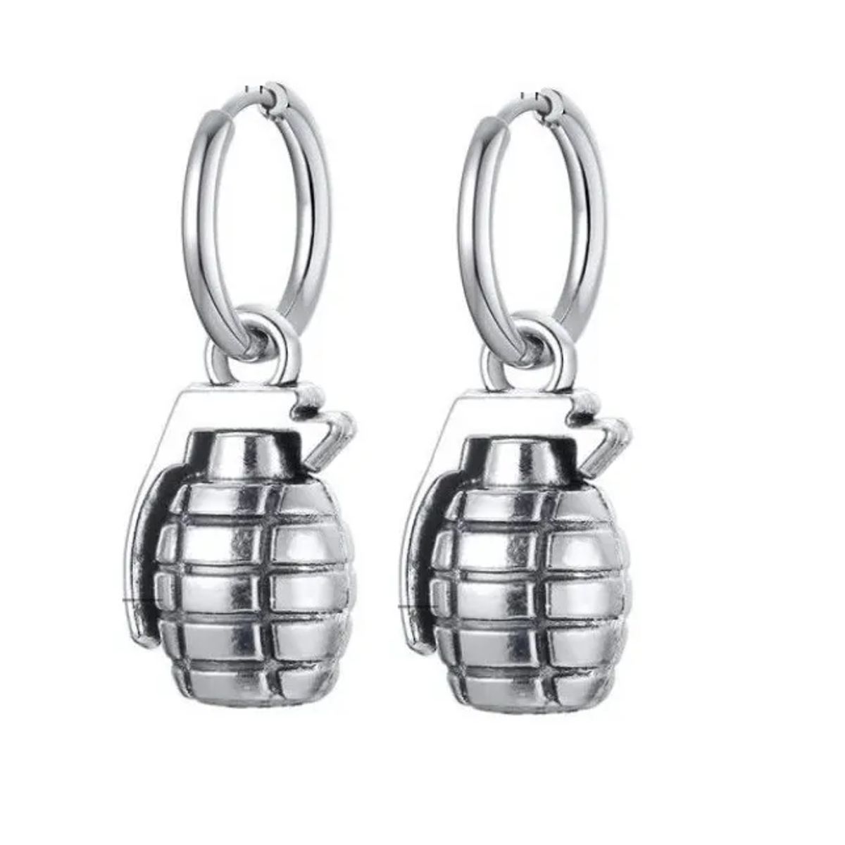 GENERICO - Aros Punk Granada Silver Space Hombre Mujer 2022