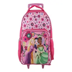 GENERICO - Mochilas Disney de Princesas 3piezas