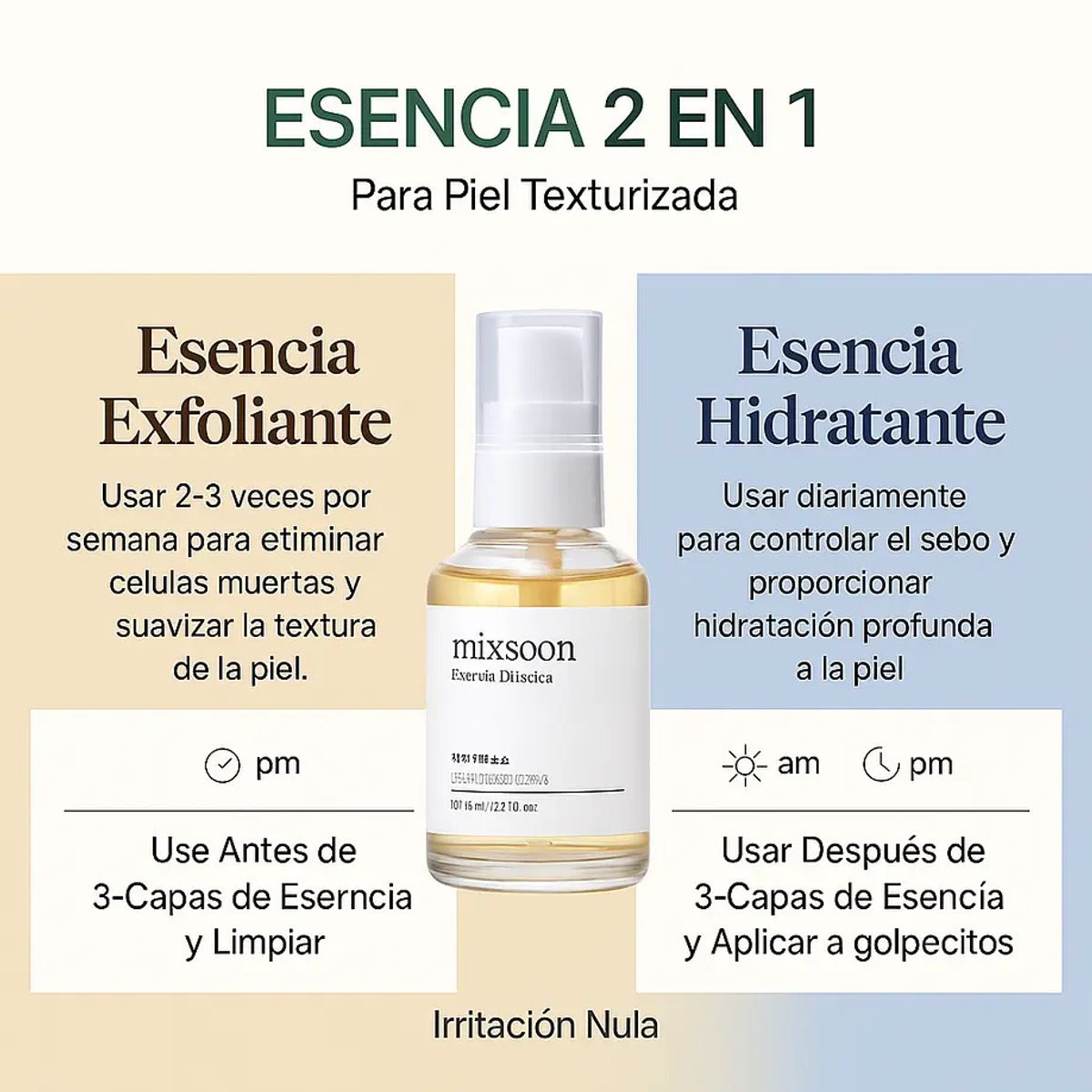 MIXSOON - Exfoliante Hidratante Facial Mixsoon Bean Essence 30ml