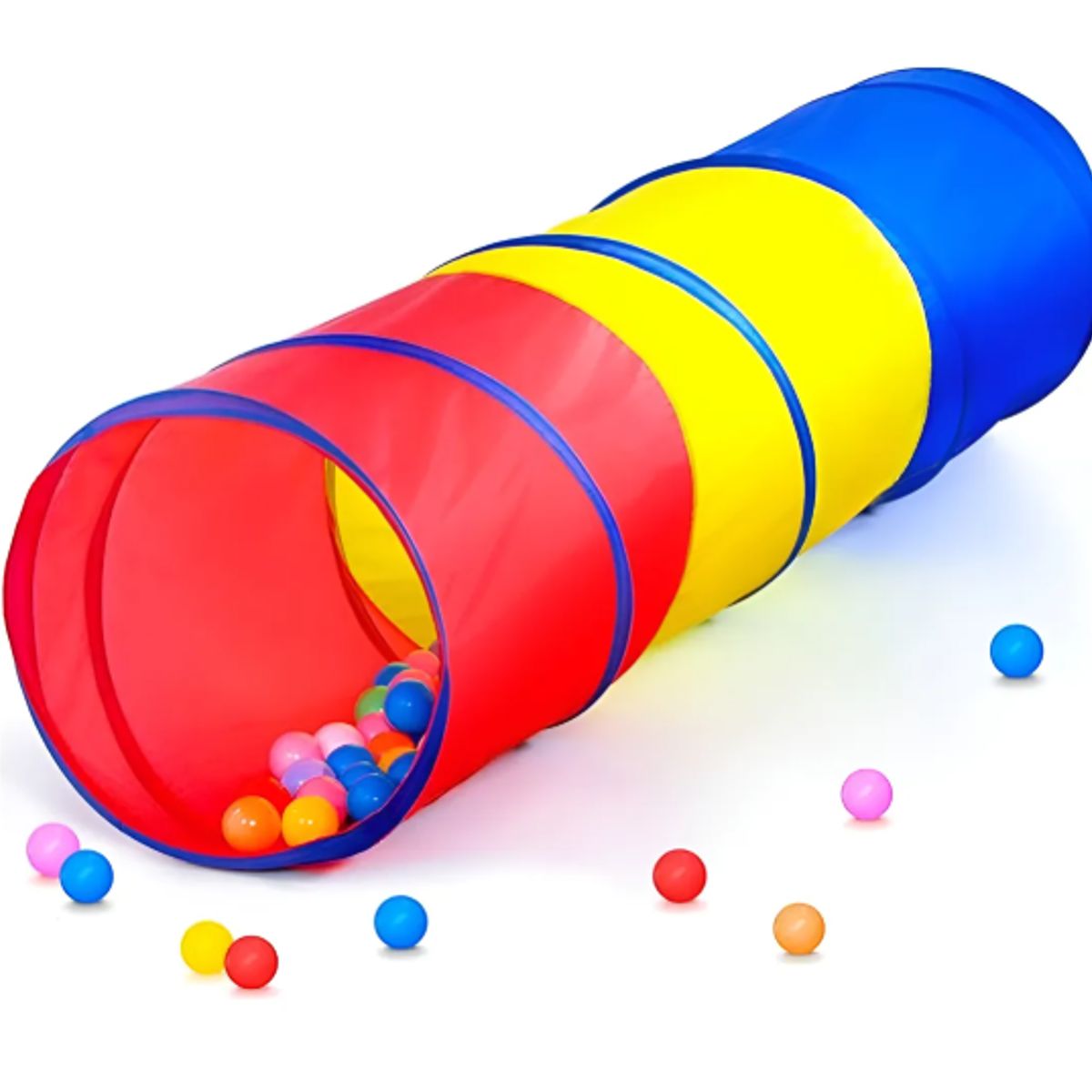 GENERICO - Túnel Infantil De Tela Para Juego Plegable Túnel De Gateo
