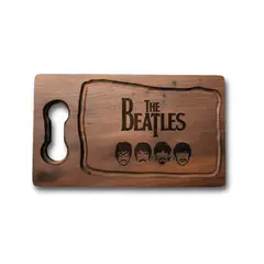 GENERICO - Tabla Cocina Y Parrilla Para Cortar Y Picar 30x25cm Roble Nativo