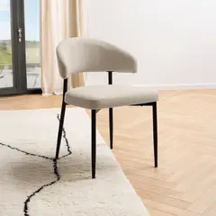 MILK - Silla Comedor Edina Beige