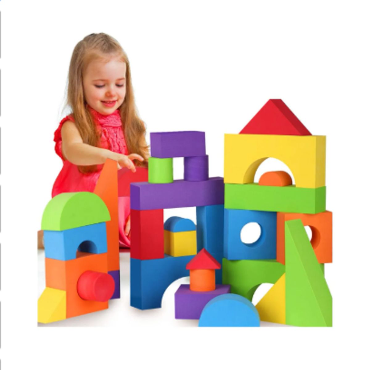 GENERICO - Bloques De Espuma De Construcción Stem Niños Regalos 46pcs