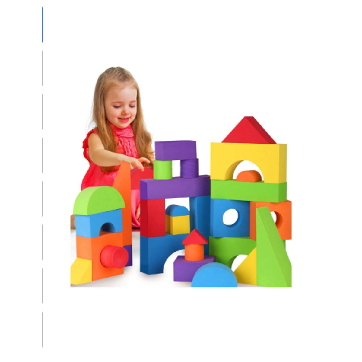 GENERICO - Bloques De Espuma De Construcción Stem Niños Regalos 46pcs