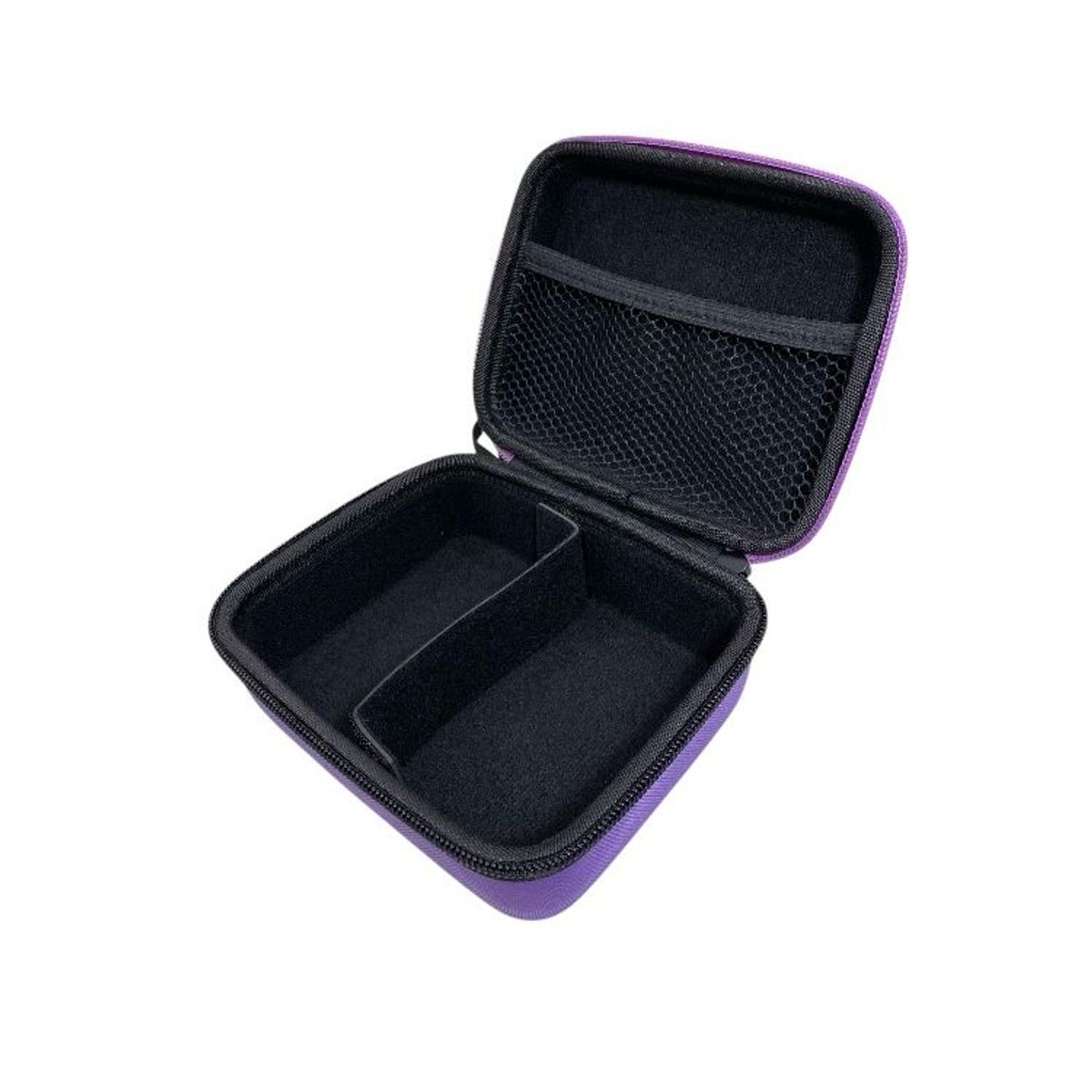 GENERICO - Estuche Tarjetero Rígido Protector Cartas Pokemon morado