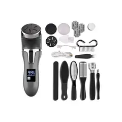 GENERICO - Removedor Quita Callos Eléctrico Para Pie Recargable 10 Pcs