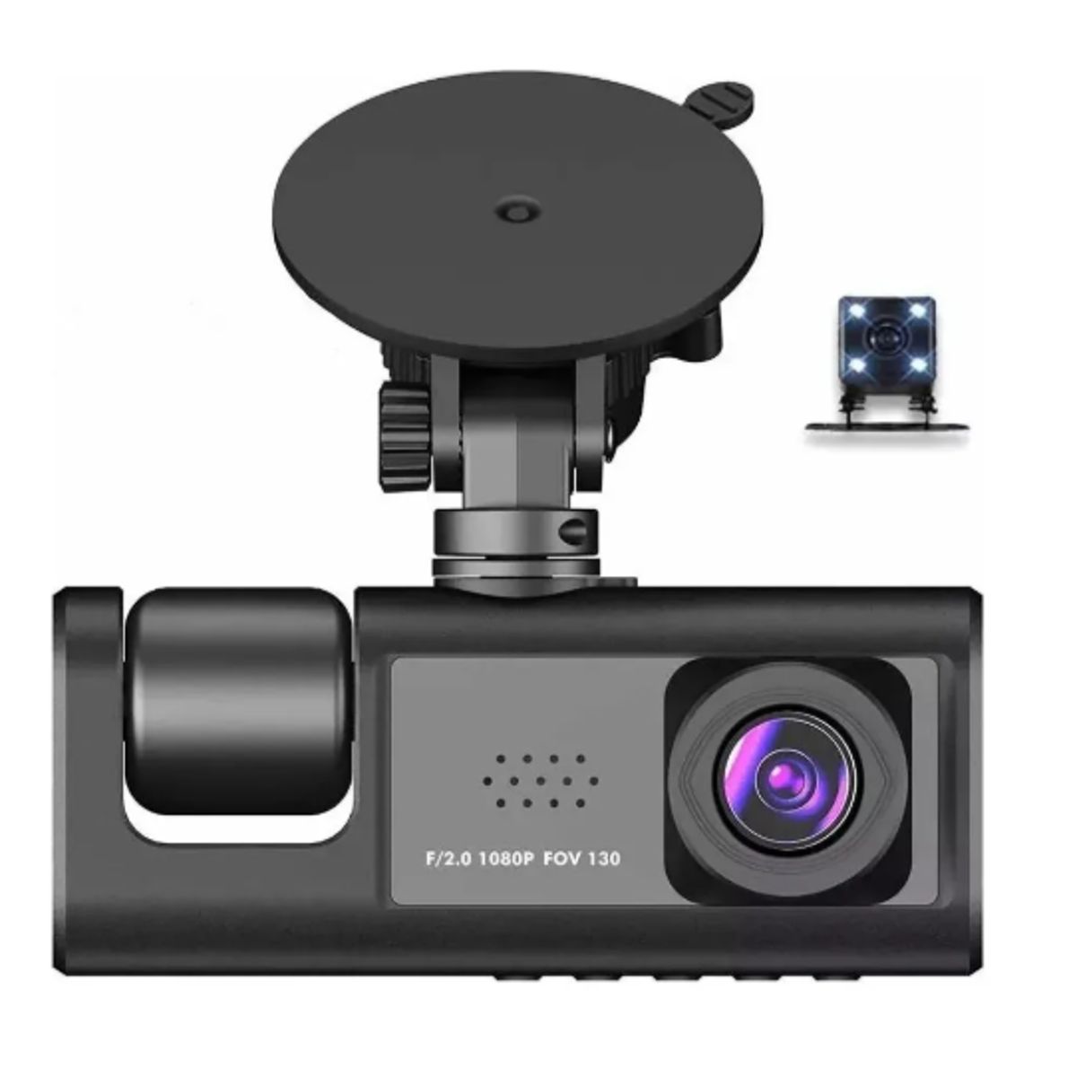 GENERICO - Camara De Auto Seguridad 1080p Hd Gran Angular