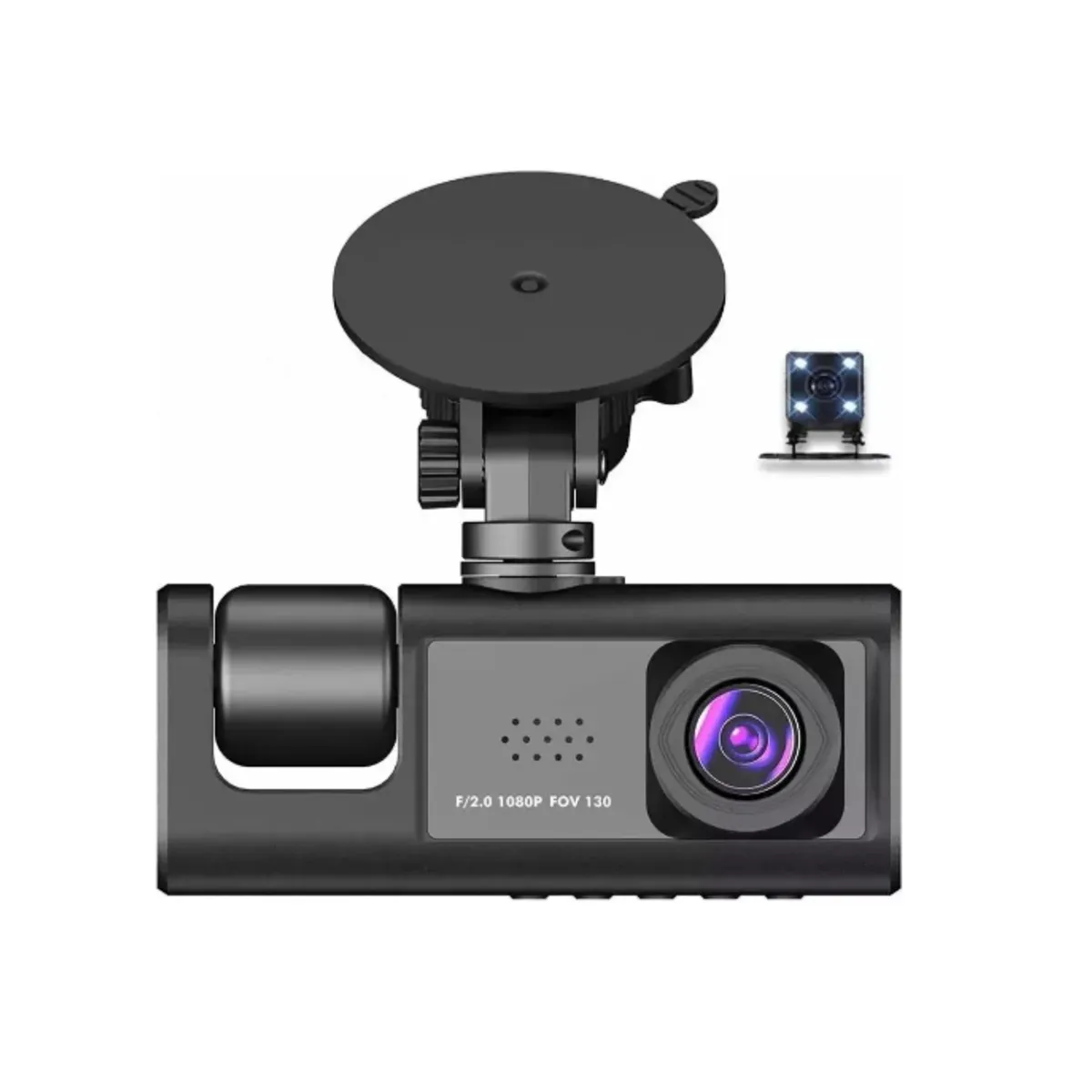 GENERICO - Camara De Auto Seguridad 1080p Hd Gran Angular