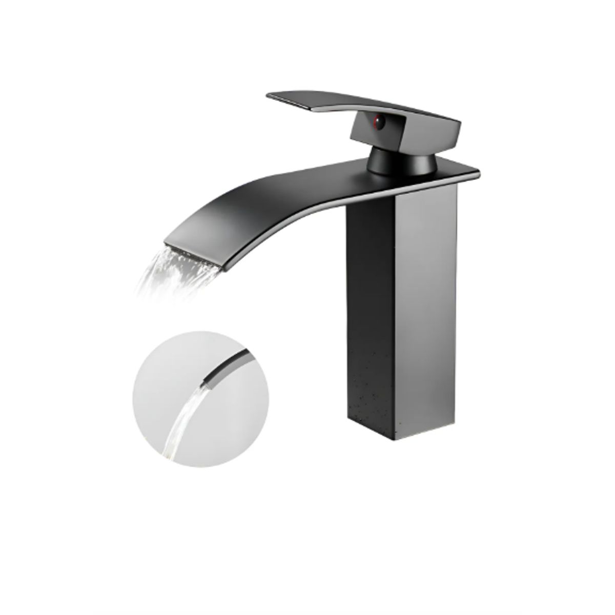 GENERICO - Llave Monomando Lavamanos Grifería Baño Cascada