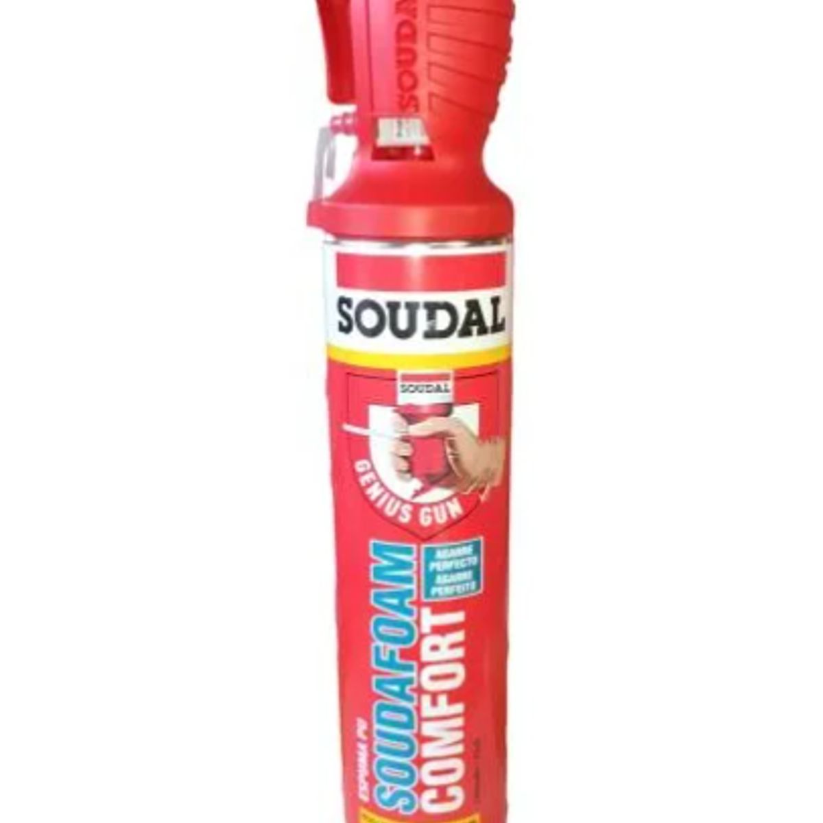 SOUDAL - Espuma Expansiva De Poliuretano Reutilizable 600 Ml. Soudal