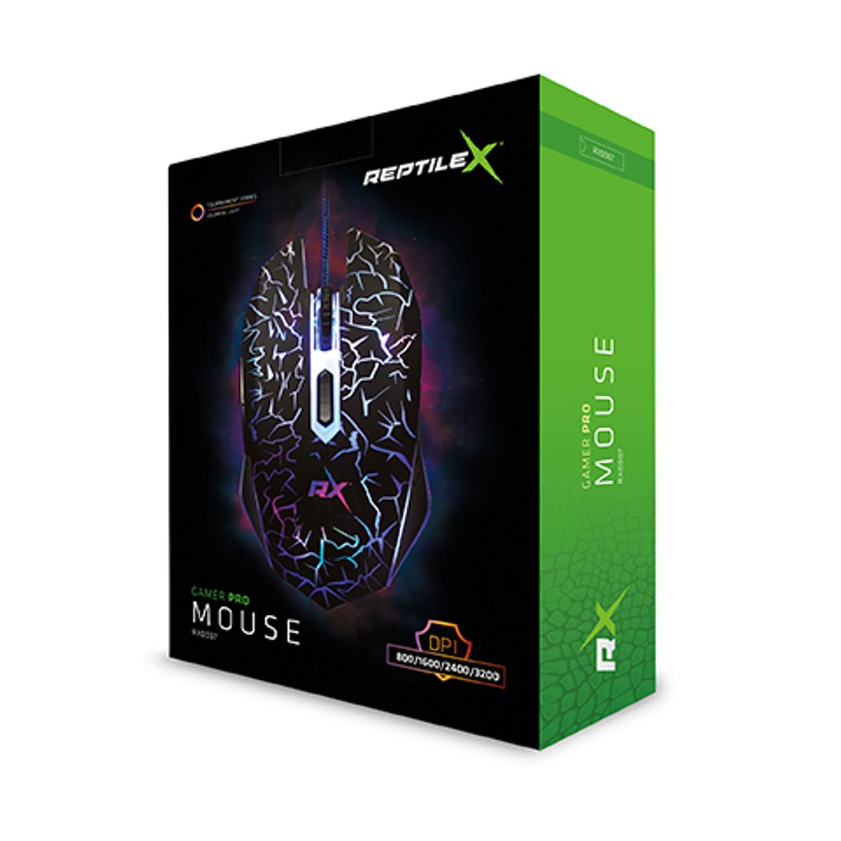 REPTILEX - MOUSE GAMER PRO REPTILEX RX0007
