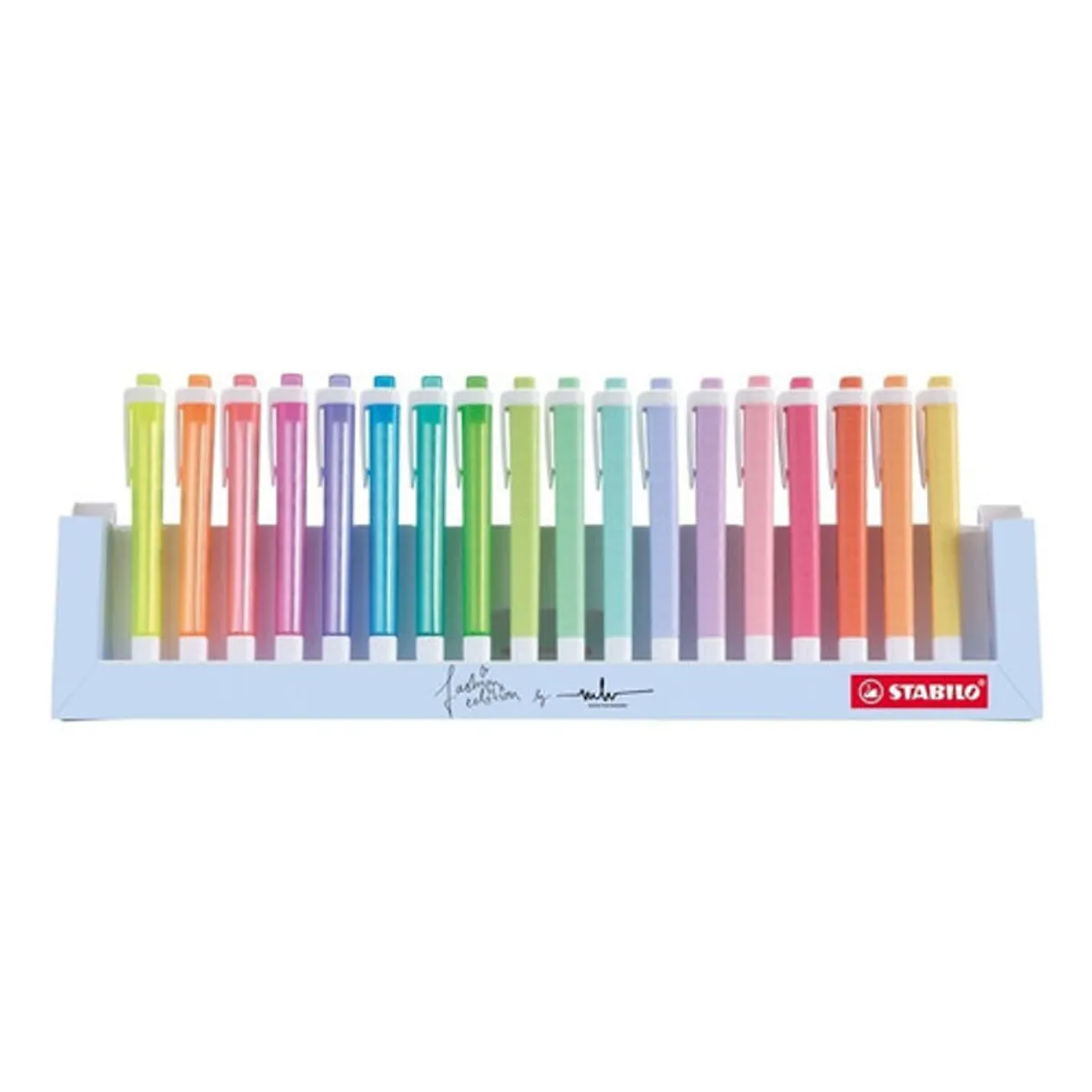 STABILO - Set 18 Deskset Destacadores Stabilo Swing Cool Neón Pastel
