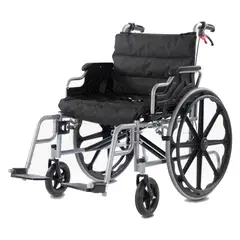 DETODOYMAS - Silla De Ruedas Bariátrica 55 Cm Reforzada