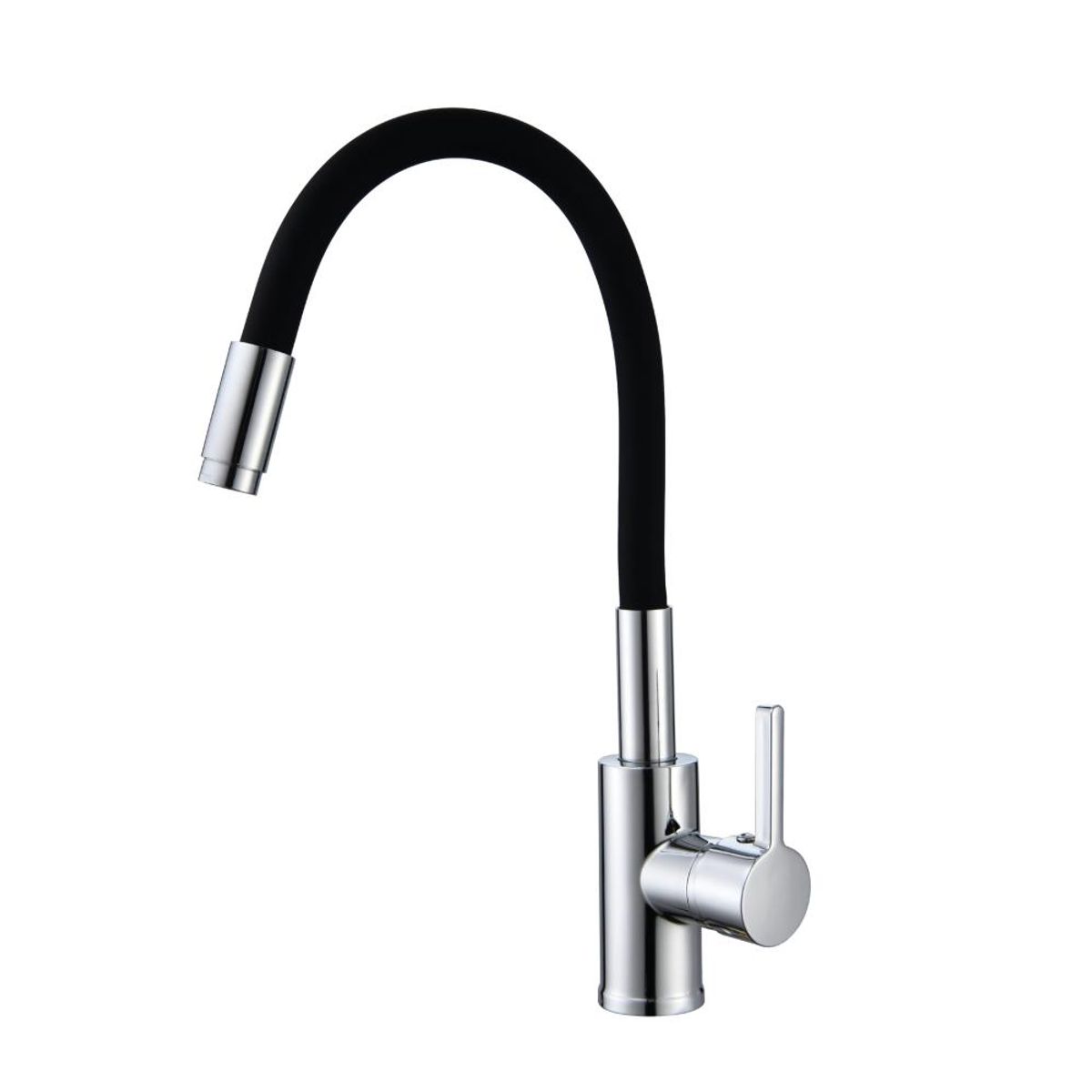 DUSCHY - MONOMANDO DUSCHY FLEXIBLE NEGRO BASIC PLAVAPLATO