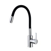 MONOMANDO FLEXIBLE NEGRO BASIC PLAVAPLATO