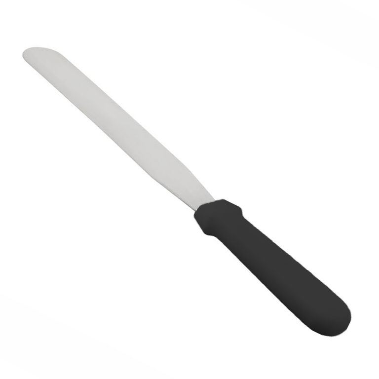 Espatula Cocina 25 Cm Mango Negro