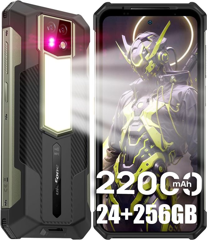 Power Armor 24 Celular 24GB+256GB-Negro