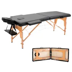 ULTRAESTETICA - Camilla Masaje Madera 2 Cuerpos Plegable